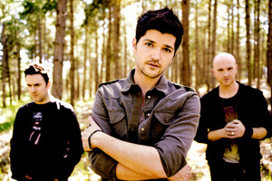 The Script's Danny O'Donoghue (centre) says a role as a TV talent show judge saw his public profile rocket overnight. Photo / Supplied