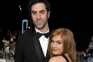 Isla Fisher says life with her husband, Sacha Baron Cohen, isn't 'normal'. Photo / AP