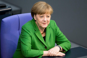 German Chancellor Angela Merkel. Photo / AP