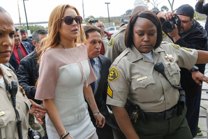 Lohan has secured a six-figure deal to promote a clothing company. Photo / AP