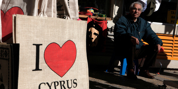 Cyprus businesses can't pay suppliers, fill orders or pay wages while banks remain closed. Photo / AP