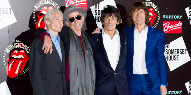 The Rolling Stones will be this year's Glastonbury headliners. Photo / AP