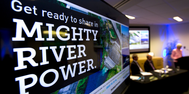 KiwiSaver providers could buy a stake in Mighty River Power. Photo / Sarah Ivey