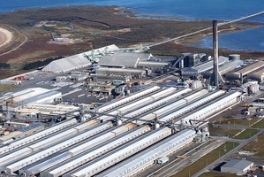 The smelter at Tiwai Point.
