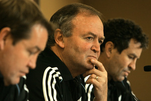 All Black coaches Steve Hansen, Graham Henry and Wayne Smith were shocked by the team's heavy drinking antics. Photo / Brett Phibbs