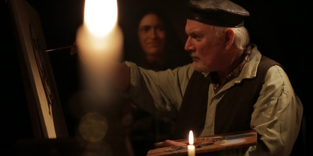 Maori TV series 'Behind the Brush'. Photo / Supplied