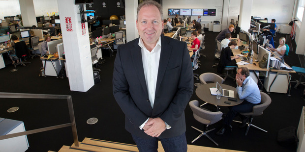 Rod Drury, founder and chief executive of internet-based accounting software company Xero. The company is one of the three nominees for the hi-tech company of the year. Photo / NZ Herald