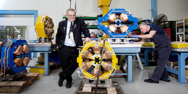 Bill Buckley's company Buckley Systems is a finalist for the top award. Photo / David White