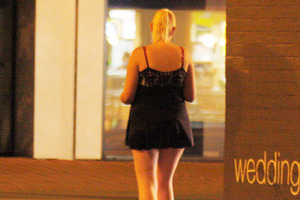During a night walk of the area, Ms Lole-Taylor spoke to one girl aged 13 who said she made up to $600 a night. Photo / APN