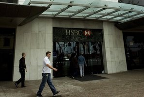Only levels 6 and 10 of the 17 levels in the HSBC Tower are empty, but the vendor has given a 6 month rent underwrite on the vacancies. Photo / Jason Dorday