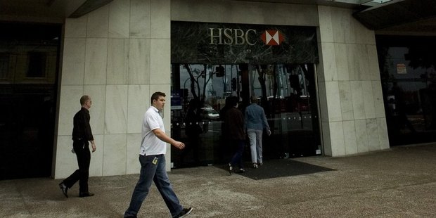 HSBC building at 1 Queen St, Auckland. Photo / Jason Dorday