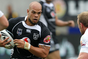Prop Sam Rapira returns after recovering from the hand injury that kept him out of Sunday's 28-4 defeat to Cronulla. File photo / NZPA