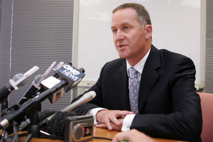 Labour and the Greens are highlighting PM John Key's personal connections with GCSB director Ian Fletcher. Photo / File