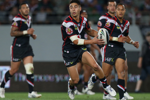 Join us here for live updates of this afternoon's NRL match between the Warriors and the Sharks from Sharks Stadium in Sydney. Photo / Getty Images.