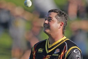Jesse Ryder won't be back on the pitch for a while after his lung sustained serious damage. Photo / Getty Images