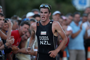 Tony Dodds' medical drama on a training run in the Pyrenees last August still causes problems. Photo / Getty Images