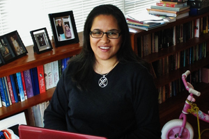 Lani Wendt-Young hopes more stories can be set in the islands. Photo / Supplied