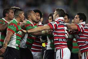 The Rabbitohs and the Roosters have a long-standing rivalry. Photo / Getty Images