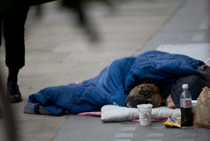The poor in Britain stand to lose out in the latest welfare cuts defended by Britain's Chancellor, George Osborne. Photo / AP