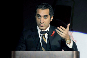 Bassem Youssef. Photo / AP