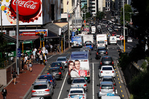 Even with a $59 billion spend, the roads will end up more clogged than now. Photo / Sarah Ivey