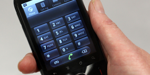 Huawei Ideos mobile phone. Photo / NZH