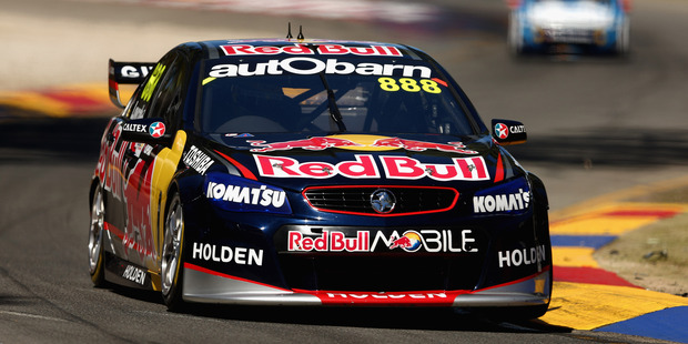 Craig Lowndes is set to make history this weekend in Tasmania. Photo / Getty Images