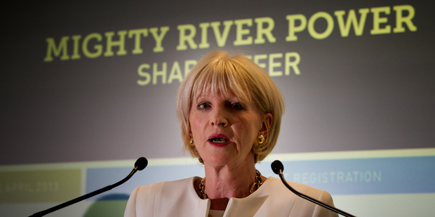 Mighty River Power directors will receive a 73 per cent salary increase which will take chairwoman Joan Withers' (above) remuneration to $150,000. Photo / Greg Bowker