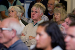 Lake Rd congestion concerned many people at the meeting. Photo / Sarah Ivey