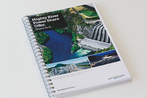 Mighty River Power is expected to become one of the NZX 50's 10 biggest companies once it lists. Photo / Brett Phibbs