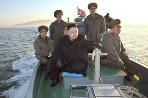 Complete escalation of every weapon in Kim Jong Un's arsenal could take minutes. Photo / AP