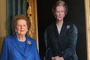 Former Prime Minister Margaret Thatcher. Photo / AP