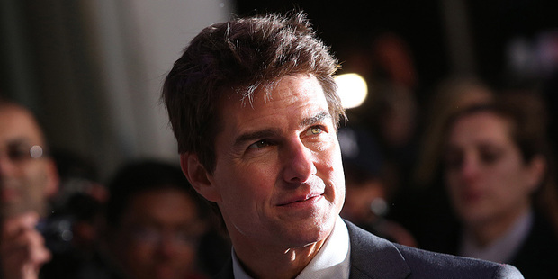 Tom Cruise at the UK Premiere of Oblivion. Photo/AP