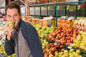Have you ever noticed someone snacking in the supermarket?Photo / Thinkstock