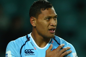 Robbie Deans says Israel Folau could bob up almost anywhere in the Wallabies backline, such is the rugby league convert's class and versatility. Photo / Getty Images.
