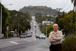 Allan Kirk says a developer's attempts to breach a view shaft could be decided by who has the best lawyer. Photo / Brett Phibbs