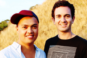 Tauranga's Te Mete Smith and his partner Joseph Hayes. Photo / Supplied