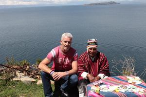 Rob Fyfe travelled to South America. Photo / Supplied