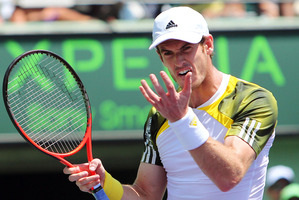 Andy Murray is preparing for his first clay-court tournament of the year at the Monte Carlo Masters. Photo / AP