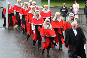 Men dominate the New Zealand judiciary, and it's a similar situation in other developed countries. Photo / Mark Mitchell