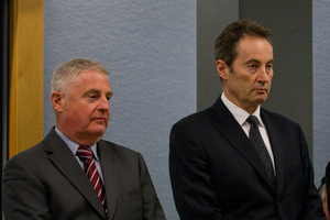 Wayne Douglas (L) and Neal Nicholls. Photo / Sarah Ivey