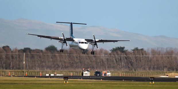 Hawkes Bay Airport runway was extended in 2009 to accommodate jets and encourage airlines other than Air New Zealand to start services. Photo / APN