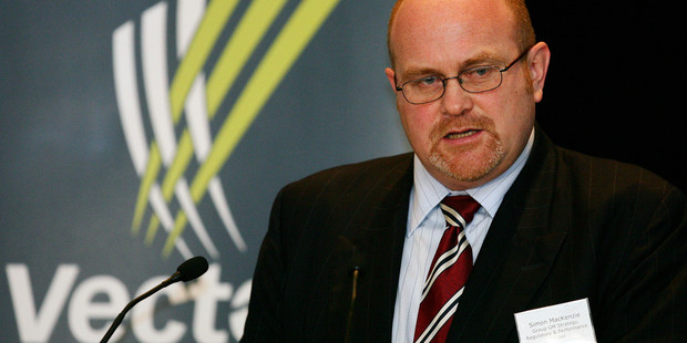 Vector chief executive Simon Mackenzie. Photo / NZ Herald