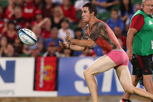 Not one, not two, but three separate pitch invasions marred the Western Force's win over the Crusaders in Perth last weekend. Photo / Getty Images.