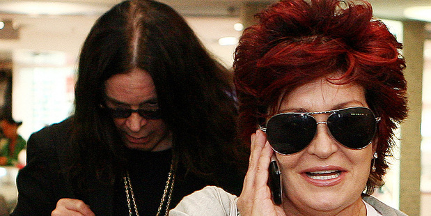 Sharon and Ozzy Osbourne. Photo/Wayne Drought