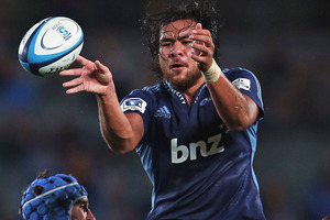 Steven Luatua was in commanding form, making 13 carries for a gain of 100 metres, one linebreak, and 15 tackles with just one miss. Photo / Getty Images