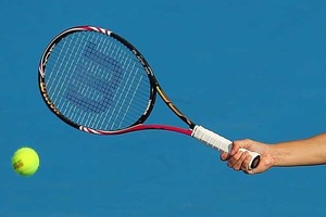 Pakistan was up 1-0 and leading the second singles when the referee declared the grass-court unplayable and ruled the Asia-Oceania Group II tie in New Zealand's favour. Photo / Getty Images