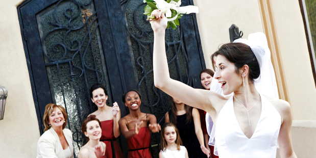 The white dress is still favoured today. Photo / Thinkstock