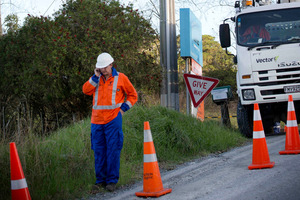 The blast cut power to 768 dwellings in Warkworth and Matakana. Photo / Greg Bowker