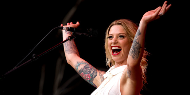 Gin Wigmore is helping drive a trend for "sleeve" tattoos. Photo / NZ Herald
